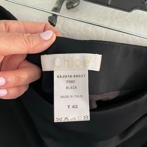 Chloe black skirt